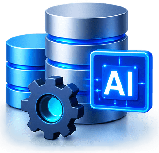 Oracle DBA, RAC and AI illustration